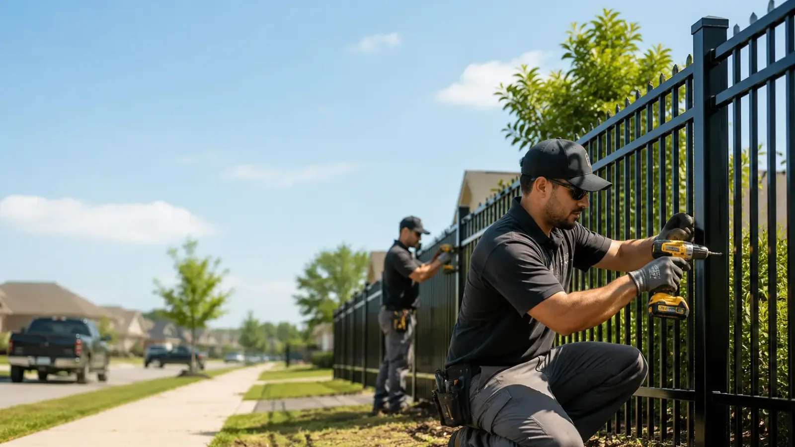 Metal Fence Installation in Covington, WA